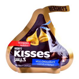 Hersheys Kisses Milk Pouch 250gm